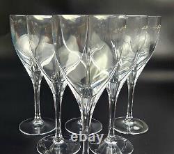 Vintage Wine Glass Panache Clear by MIKASA Set of 6 8 1/4 Tall