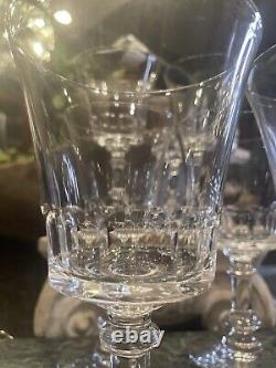 Vintage Wine Glasses Crystal Dolly Madison Set of 7 by Fostoria (1939-73)