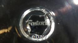 Vintage Wine Glasses Debutante Gray FOSTORIA Tulip shape bowl 1962 6 7 oz EUC