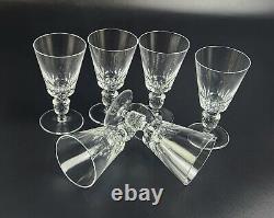 Vintage Wine Trixie by Josair Set of 6 4.5 Tall