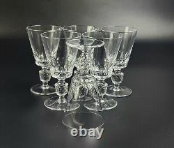 Vintage Wine Trixie by Josair Set of 6 4.5 Tall