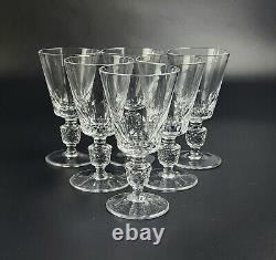 Vintage Wine Trixie by Josair Set of 6 4.5 Tall