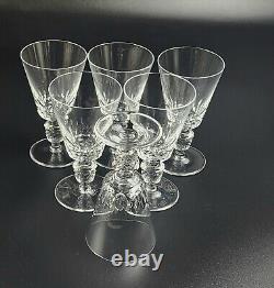 Vintage Wine Trixie by Josair Set of 6 4.5 Tall