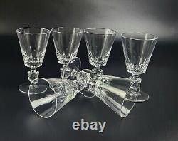 Vintage Wine Trixie by Josair Set of 6 4.5 Tall