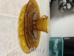 Vintage tiara glassware gold