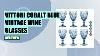 Vittori Cobalt Blue Vintage Wine Glasses Review U0026 Unboxing