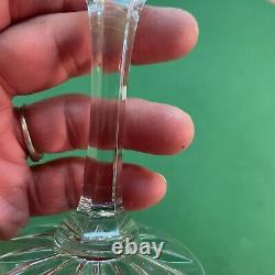 Vtg 6pc MIB Zawiercie 24% Lead Crystal STAR OF DAVID Hand Cut Glass Wine Goblets