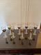 Vtg Bayel Crystal France Napoleon 24 Ct Wine Glasses Set Of 8