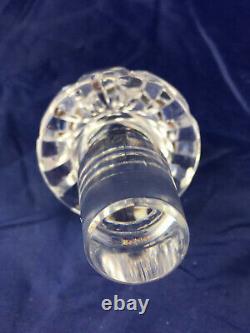 Vtg Kildare Waterford Crystal 13 1/2 Tall Wine Round Decanter Stopper 900ML/. 9L