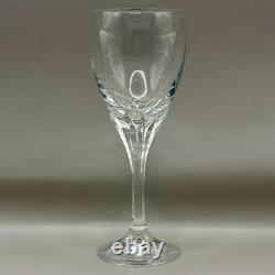 Vtg Mikasa La Belle Crystal Wine Glasses 7 1/8 Set of 6 (2 Sets Available)