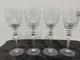 Vtg ROGASKA GALLIA Crystal Water Goblet Set Of 4 9 1/4 with Original Tags Slovenia