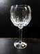 Vtg Ralph Lauren Crystal Edward Set 6 7.5 Balloon Wine Goblets