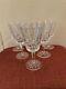 Vtg Set of 6 WATERFORD CRYSTAL Lismore 6-7/8 Water Goblet/Wine Glasses IRELAND