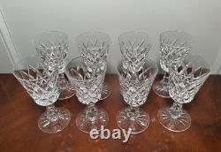Vtg Set of 8 WATERFORD CRYSTAL Kinsale 5 Port Wine/Sherry Glasses IRELAND