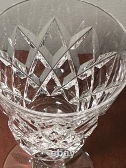 Vtg Set of 8 WATERFORD CRYSTAL Kinsale 5 Port Wine/Sherry Glasses IRELAND