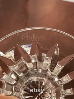 Vtg Set of 8 WATERFORD CRYSTAL Kinsale 5 Port Wine/Sherry Glasses IRELAND