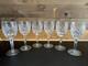 WATERFORD COMERAGH CLARET Wine GLASSES 6.5 Set of 6 IrelandVintageEUC