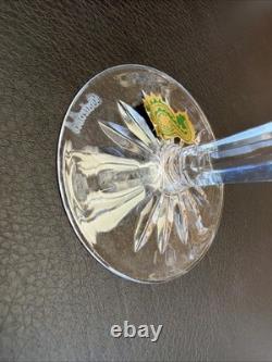 WATERFORD COMERAGH CLARET Wine GLASSES 6.5 Set of 6 IrelandVintageEUC