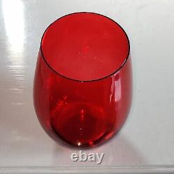 WATERFORD Marquis VINTAGE Stemless Wine Glasses