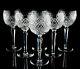 Waterford Alana Wine Hock Glasses Set of 6 Vintage Cut Crystal Stemware Ireland