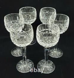 Waterford Balloon Wine Hocks Set Of 6 Patterns Of The Sea Vintage Gothic Mark