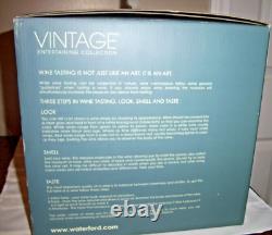 Waterford By Marquis Vintage Tasting Collection For 2 Box Set Of 8 Wine Glasses