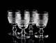 Waterford Cashel Port Wine Glasses Set of 4 Elegant Vintage Crystal Signed