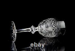 Waterford Castletown Claret Wine Glasses Set of 6 Vintage Crystal Signed