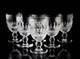 Waterford Colleen Claret Wine Glasses Set of 6 Elegant Vintage Crystal Signed