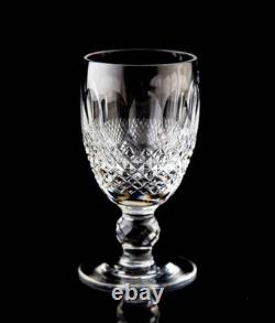 Waterford Colleen White Wine Glasses Set of 4 Elegant Vintage Crystal Signed