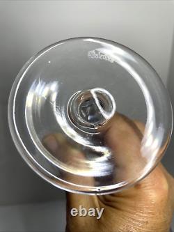 Waterford Crystal ALANA Hock Wine Glasses Vintage Set of 2
