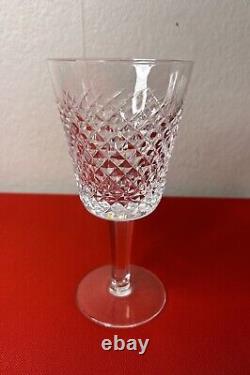 Waterford Crystal Alana Water Goblets Wine Glasses Set Of 6