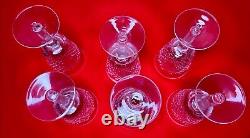 Waterford Crystal Alana Water Goblets Wine Glasses Set Of 6