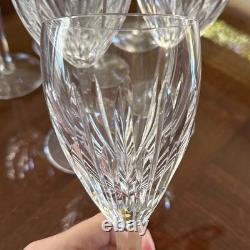 Waterford Crystal CARINA Vintage Water/Wine Glasses 7 7/8 Set of 7