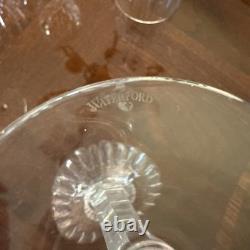 Waterford Crystal CARINA Vintage Water/Wine Glasses 7 7/8 Set of 7