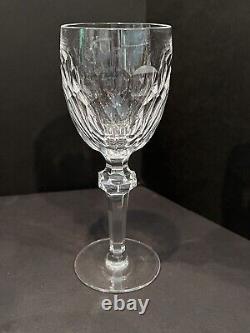 Waterford Crystal CURRAGHMORE Vintage Claret Wine Glasses 7 1/8 Set of 7
