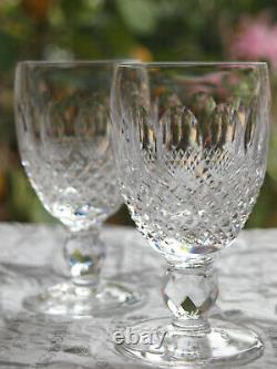 Waterford Crystal Colleen White Wine Glass Set of 4 Vintage Mint in Box