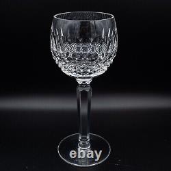 Waterford Crystal Colleen Wine Hock Glasses Set of 6- 7 3/8 H FREE USA SHIPPING