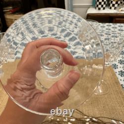 Waterford Crystal Kildare Claret Wine Glass Stemware Set of 4 Stamped Vintage