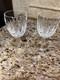 Waterford Crystal Kildare Water Goblet Glasses Set of 2 Vintage (Retired)