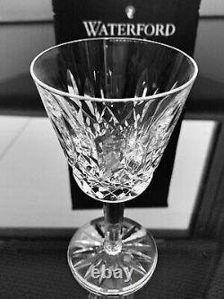Waterford Crystal Lismore Claret Wine Set of 4 & Vintage Wine Decanter