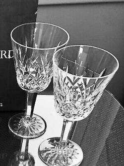 Waterford Crystal Lismore Claret Wine Set of 4 & Vintage Wine Decanter