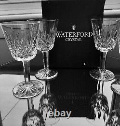 Waterford Crystal Lismore Claret Wine Set of 4 & Vintage Wine Decanter