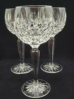 Waterford Crystal Lismore Wine Hock Set of 6 (2 sets available) Vintage Ireland