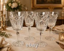 Waterford Crystal Set Of 4 Patrick Claret Red Wine Glasses Vintage 5.5