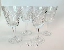 Waterford Crystal Set Of 4 Patrick Claret Red Wine Glasses Vintage 5.5