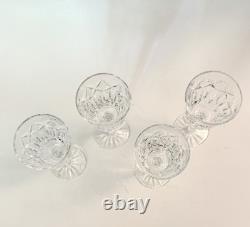 Waterford Crystal Set Of 4 Patrick Claret Red Wine Glasses Vintage 5.5