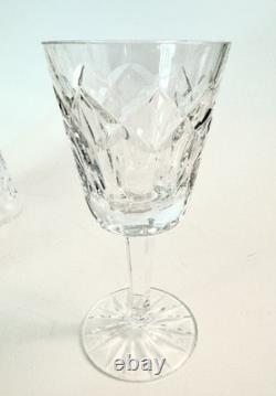 Waterford Crystal Set Of 4 Patrick Claret Red Wine Glasses Vintage 5.5