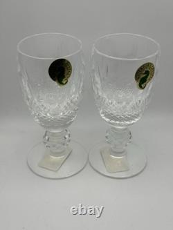 Waterford Crystal Sherry Glasses 4.25 Short Stem NOS Vintage P