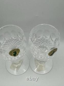 Waterford Crystal Sherry Glasses 4.25 Short Stem NOS Vintage P
